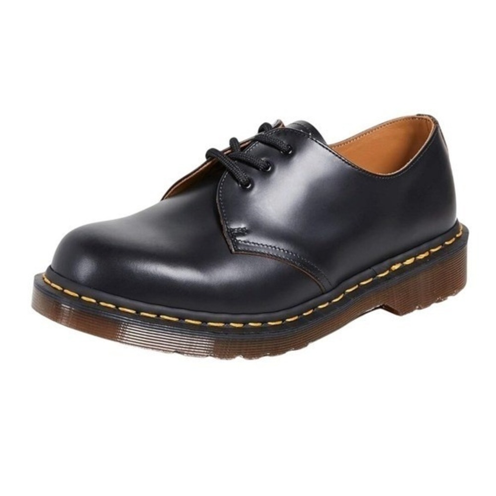 Dr. Martens Unisex 1461 Soft Toe Slip Resistant Oxford Work Shoes Black‎ Size 7